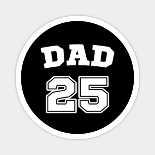 Dad 2025 Pregnancy Announcement Magnet